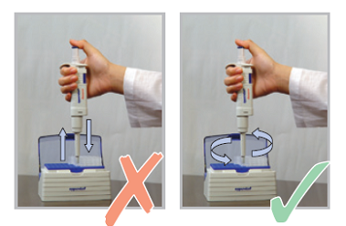 移液器槍頭的安裝